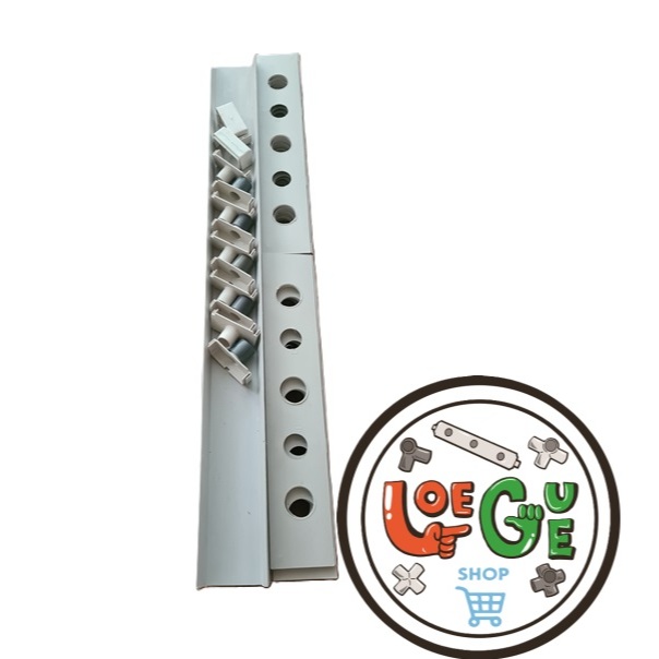 paket lengkap talang gully kotak trapesium 240 atau 300 cm berlubang