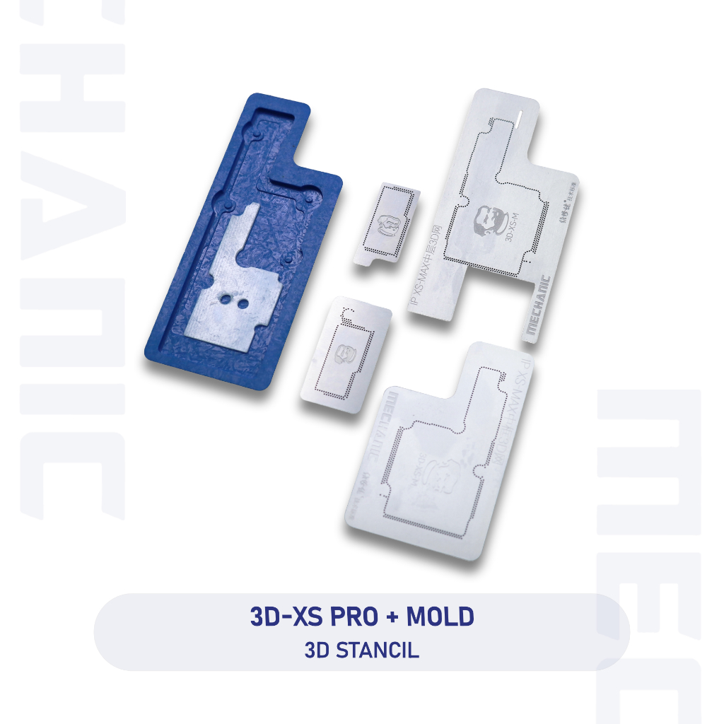 CETAKAN IC 3D MECHANIC 3D-XS PRO + MOLD  FOR IPHONE XS/XS MAX ORIGINAL
