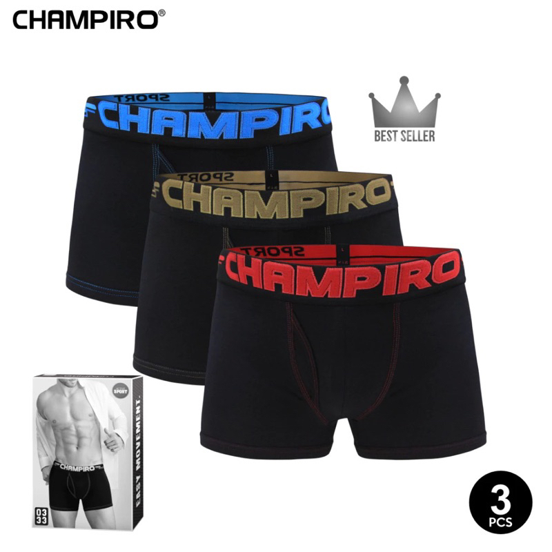 CHAMPIRO CELANA DALAM PRIA BOXER