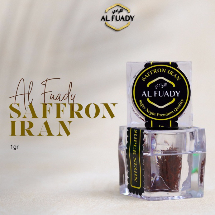 SAFFRON/SAFRON IRAN ORIGINAL SUPER NEGIN Grade A++ 1 Gram Al Fuady