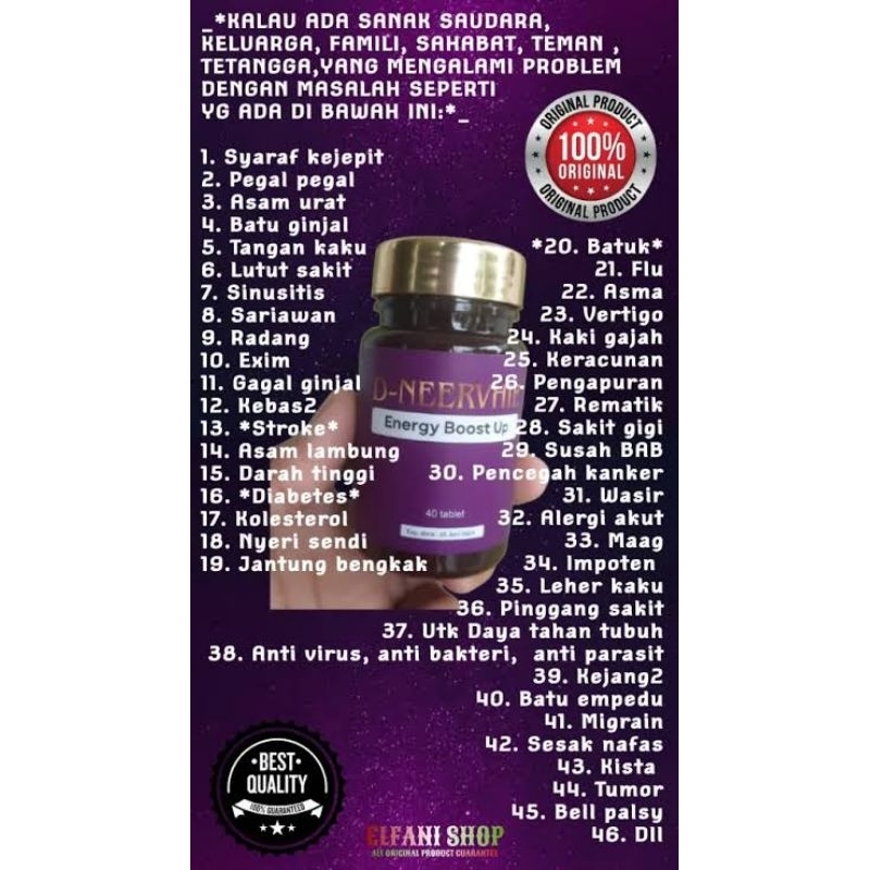 D'neervhie "100% ori"