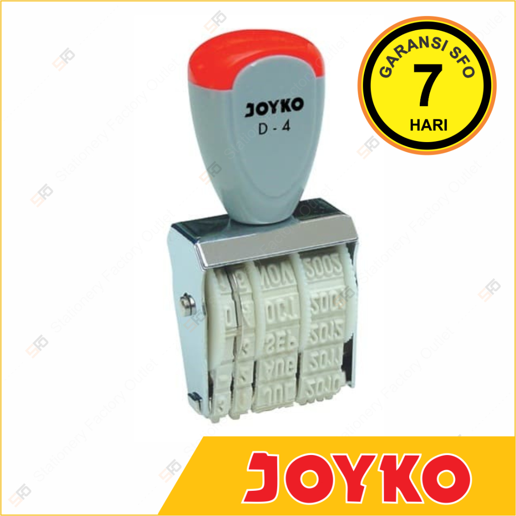 

Stempel Tanggal Joyko D-4 - Date Stamp - SFO Semarang Official