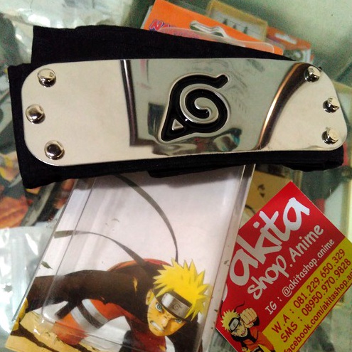 Headband Ikat Kepala Naruto Konoha