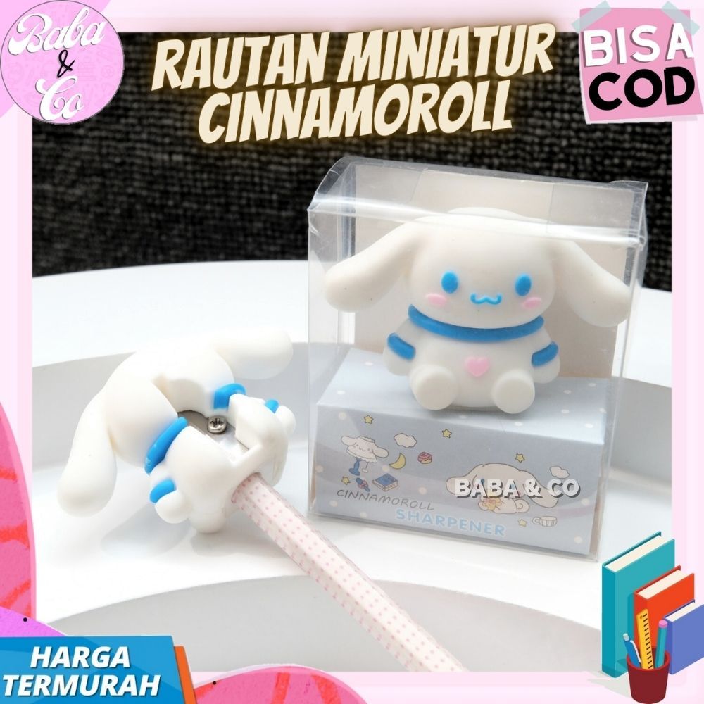 

SERUTAN CINNAMOROLL MINIATUR LUCU UNIK RAUTAN PENSIL SANRIO CINNAMOROLL MINIATUR ER-1498