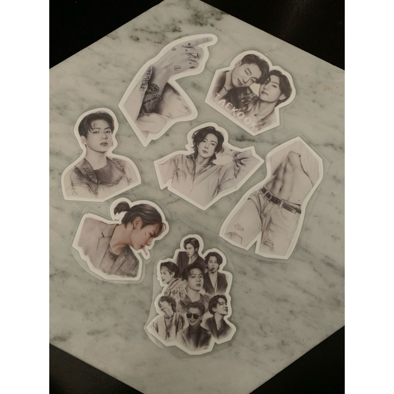 STICKER BTS WATERPROOF  STICKER TUMBLR, STICKER HP, STICKER IPAD, STICKER LAPTOP, STICKER KOPER
