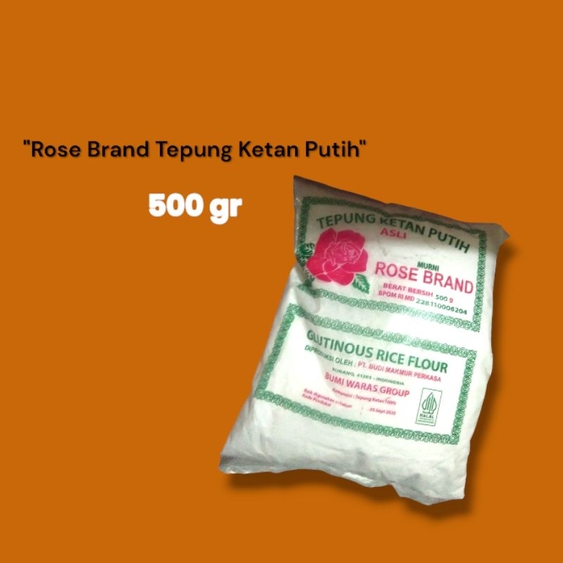 

Rose Brand Tepung Ketan Putih - 500 gr
