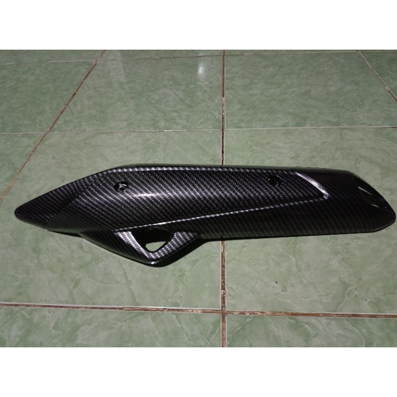 cover knalpot NMAX old carbon