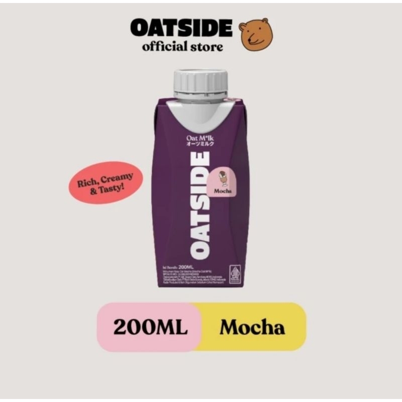 

Oatside Oat Milk Mocha 200 ml / Oat Milk Mocha Oatside 200 ml