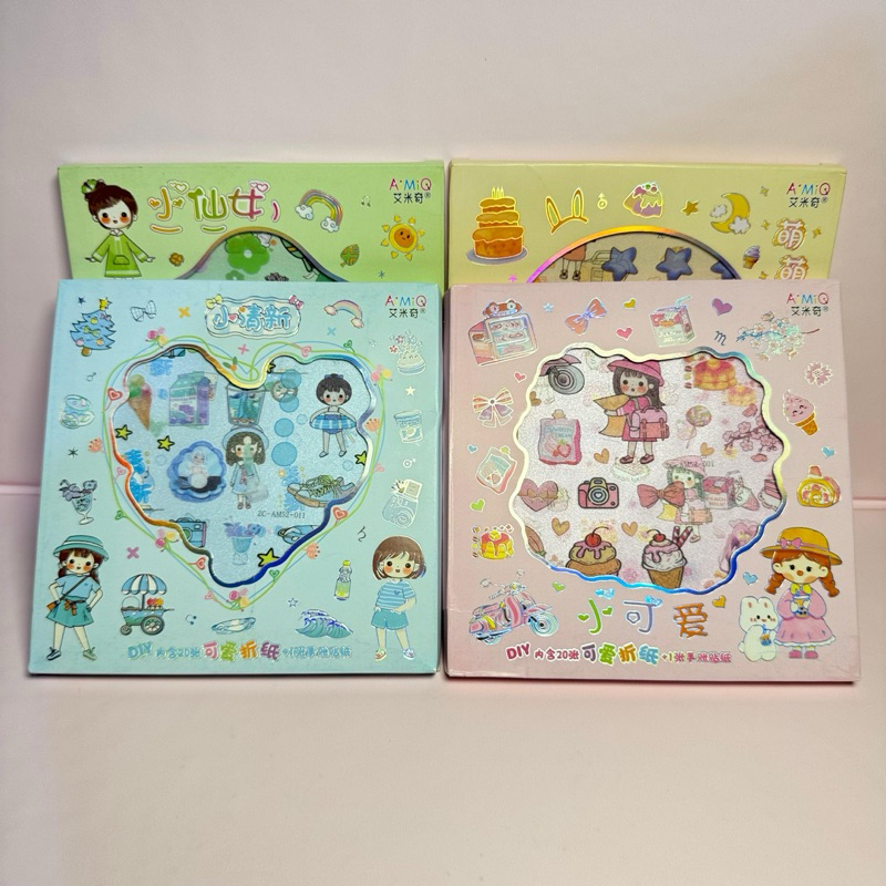 

Kertas origami ZC-AM52 Lucu anak girly cute paper atk lipat cantik stationery paud tk girl sticker
