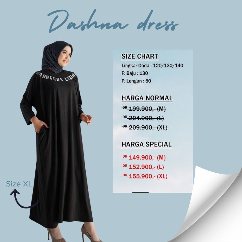 Dasha dress nadheera/dress nadheera