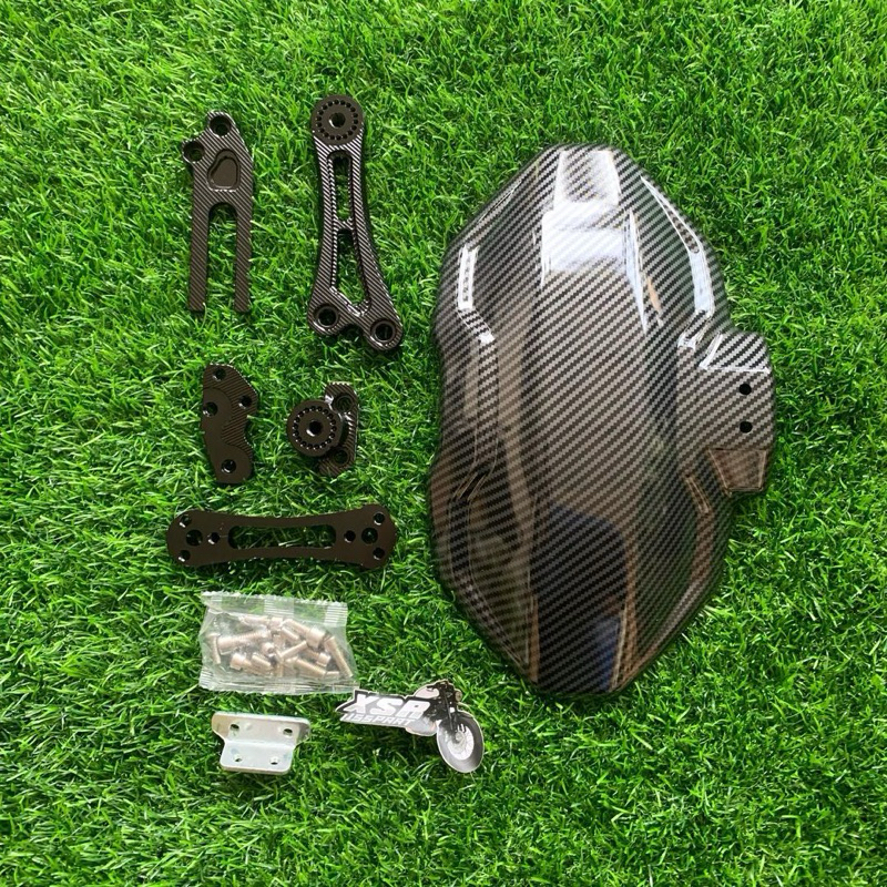 Mudguard Carbon Bracket CNC XSR 155