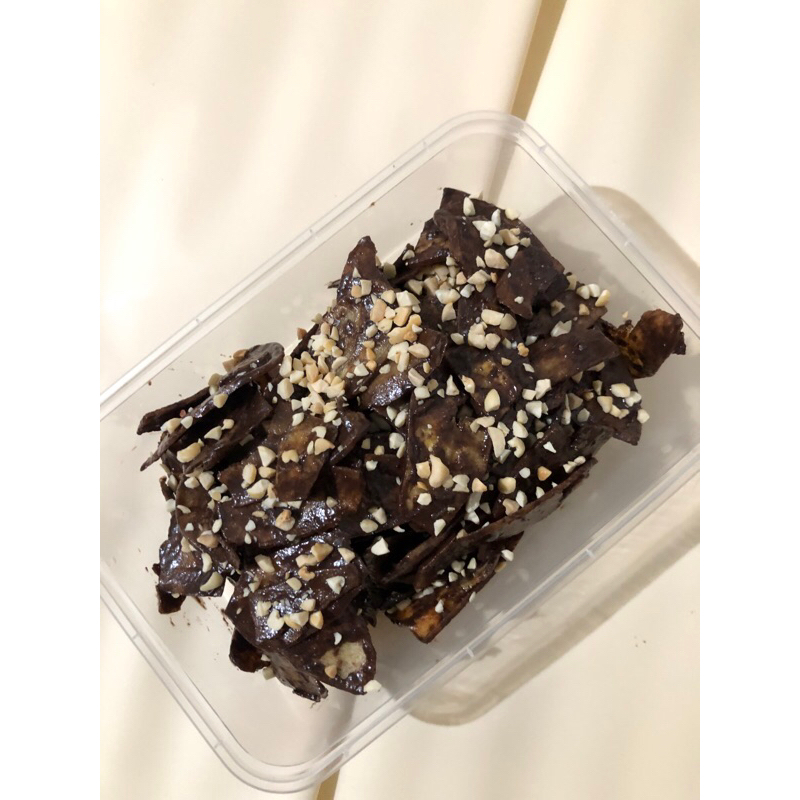 

keripik pisang coklat lumer by pisang kreskres