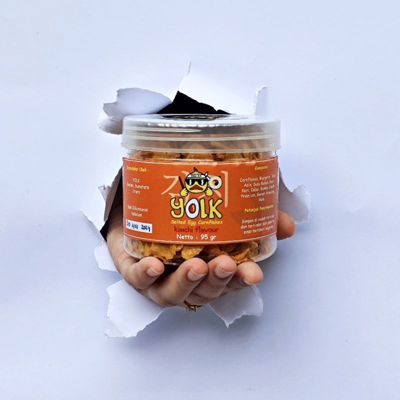 

Salted Egg Cornflakes (KIMCHI FLAVOUR) - 95 gr