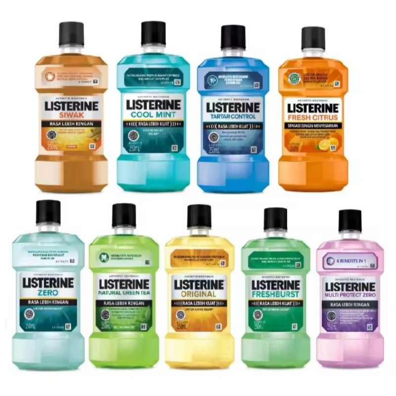 listerine 250ml