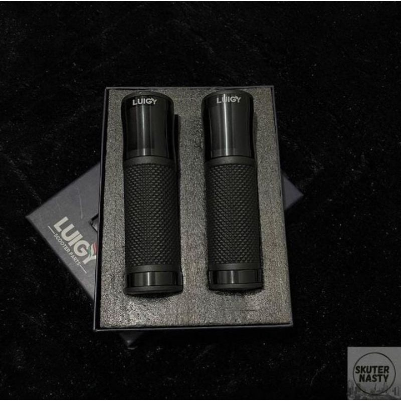 HANDGRIP LUIGY BLACK GLOSSY