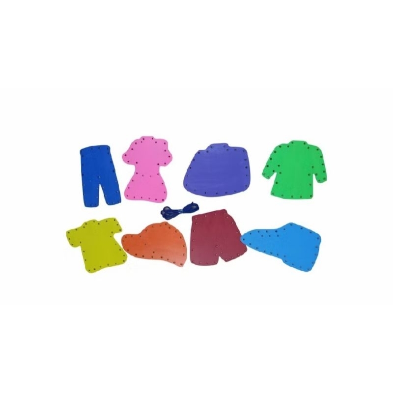 Menjahit Baju Mainan Peraga Tk