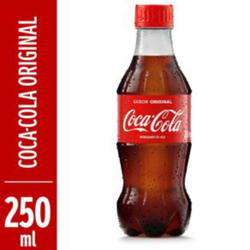 

Coca-Cola Original - Minuman Soda Rasa Kola - Botol 250ml x 12