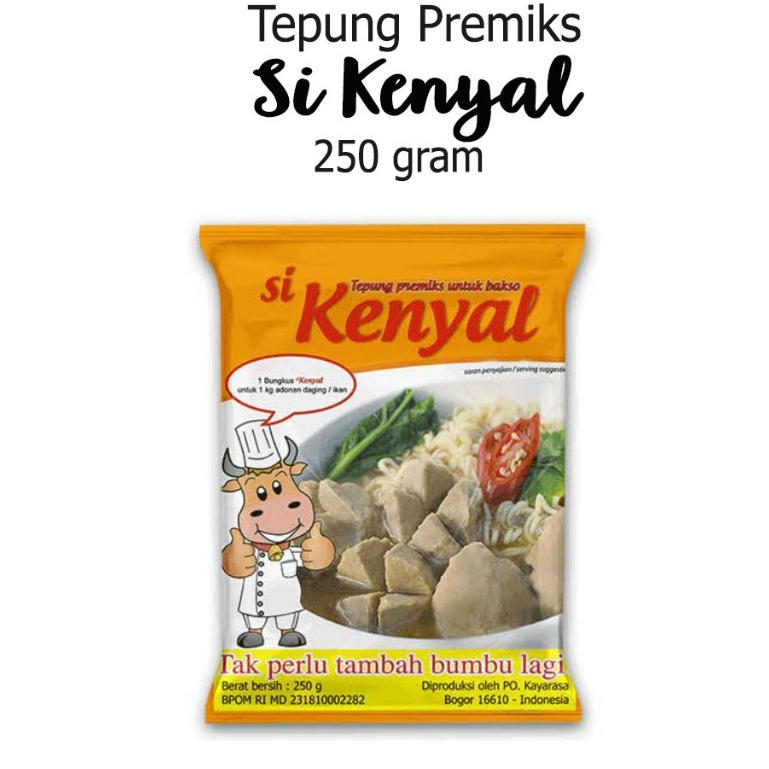 

Si Kenyal tepung preimks adonan bakso 250gr