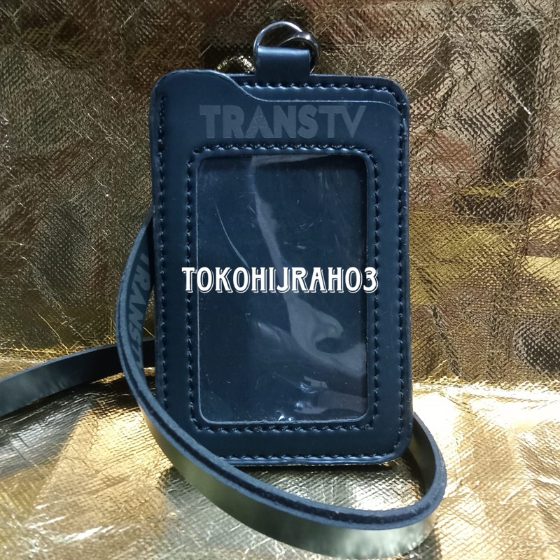 

ID CARD TRANSTV HOLDER TRANSTV NAMETAG TRANS TV