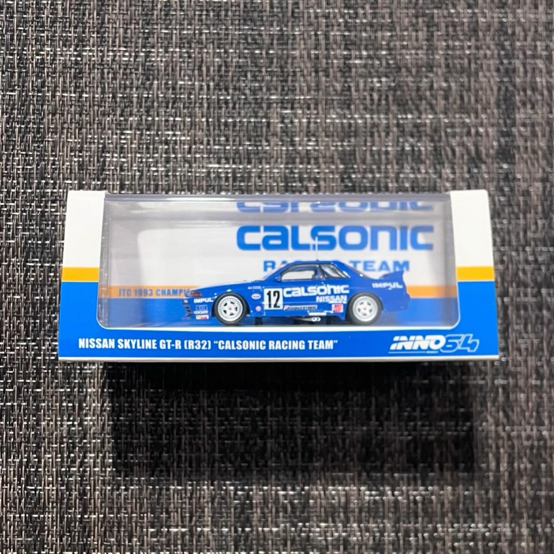 Inno64 JTC 1993 Nissan Skyline GT-R (R32) #12 “CALSONIC RACING TEAM”