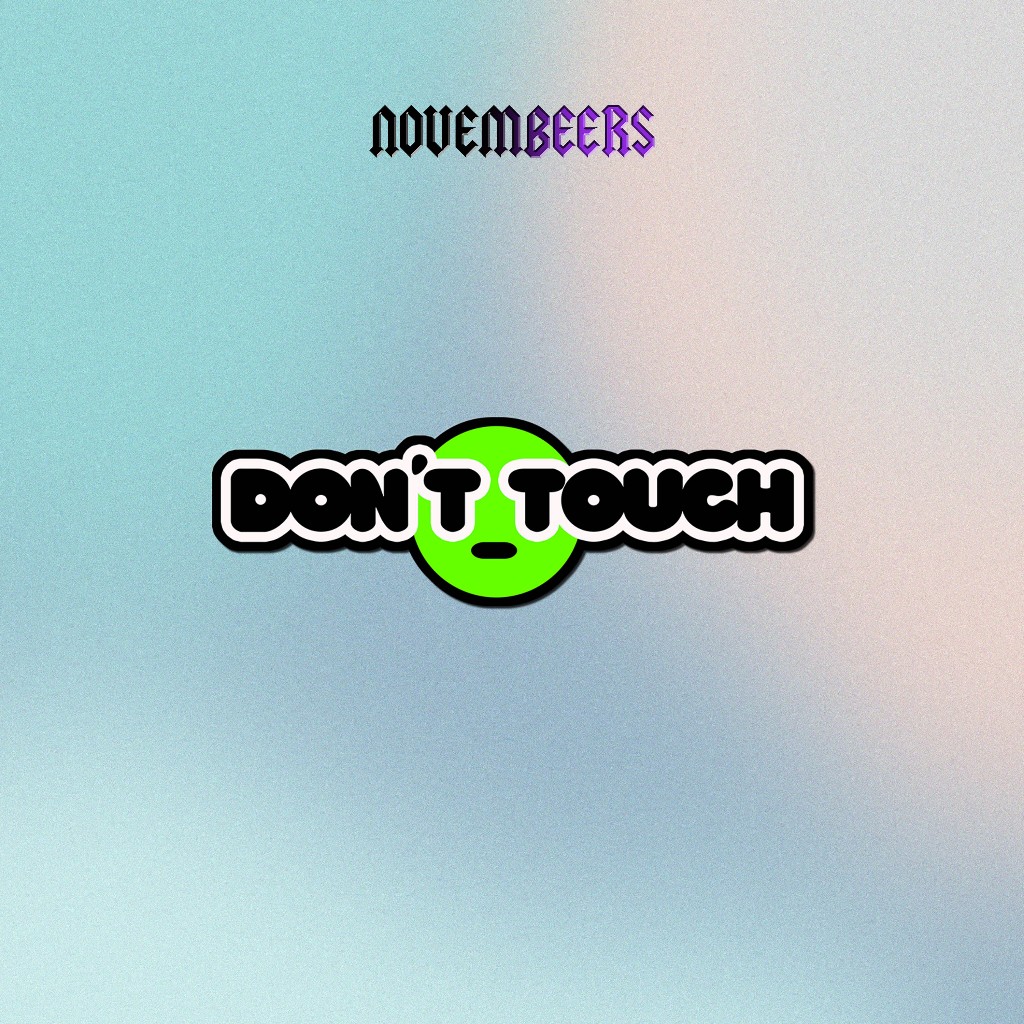 

Stiker Vinyl Don't Touch Sticker Vinyl Glossy