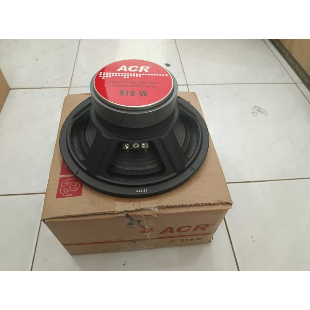 Speaker WOFER 8 inch ACR 818 W original