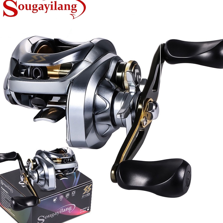 Paling Dicari  Sougayilang Reel BC Casting Reel 711 Reel Bc 111BB 1KG Gulungan Pancing Casting Joran