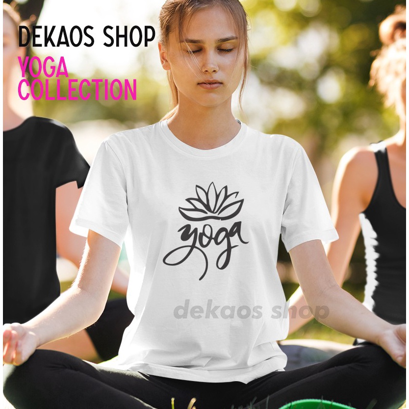 BAJU KAOS YOGA WANITA  BAJU KAOS YOGA CEWEK  T SHIRT YOGA WANITA  ATASAN YOGA WANITA  DEKAOS 63