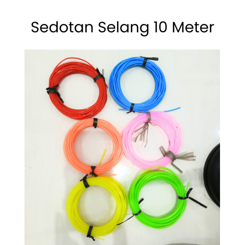 Selang Sedotan, Tali Es, Es Selang, Selang Es Infus, Selang Kreasi 10 meter