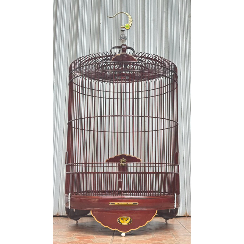 Sangkar Murai Reborn Bambu SNI Coklat Salak No 2/Kandang Murai SNI