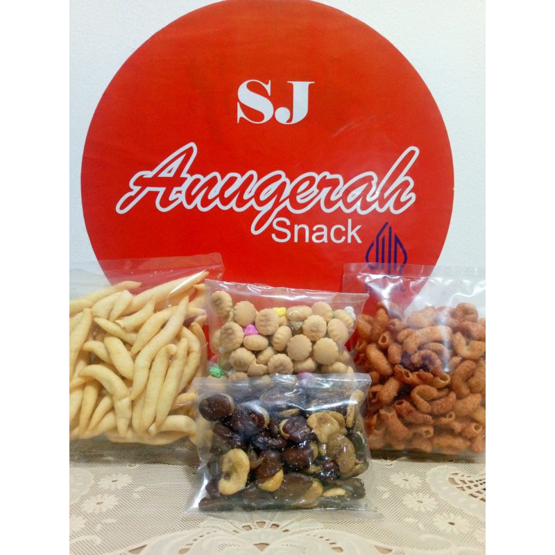 

SERBU 6 Cemilan kering keripik manis