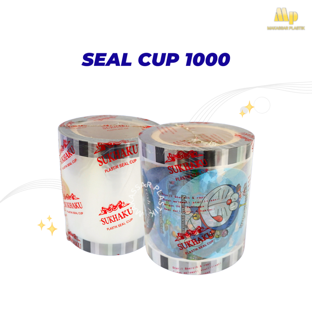 SEAL CUP / CUP SEALER PLASTIK / LID CUP SEALER