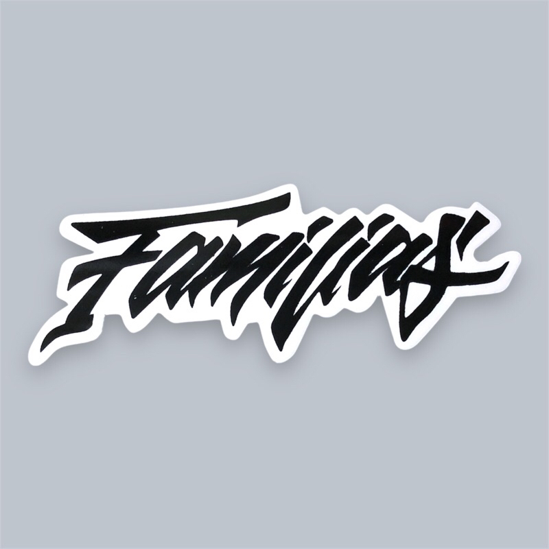 

Sticker Brand Logo Hypebeast Satuan Tahan Air Stiker ( familias ) Helm Laptop