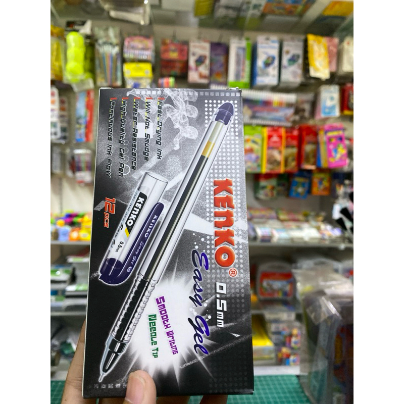 

Ballpoint Kenko Easy Gel 0,5mm Hitam
