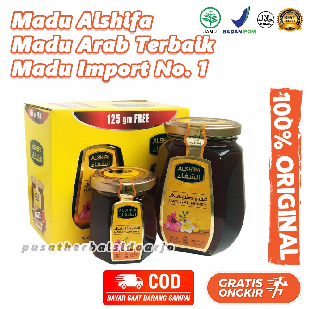 

Madu Al Shifa 500gr Free 125gr Alshifa Promo 500gr
