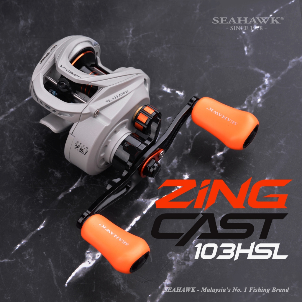 Reel BC Seahawk zing cast 103HSL