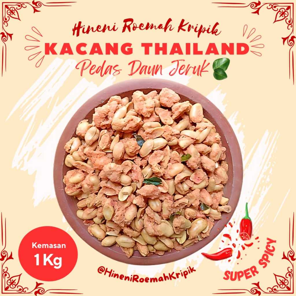 

KACANG BALI THAILAND PEDAS GURIH DAUN JERUK 1 KG