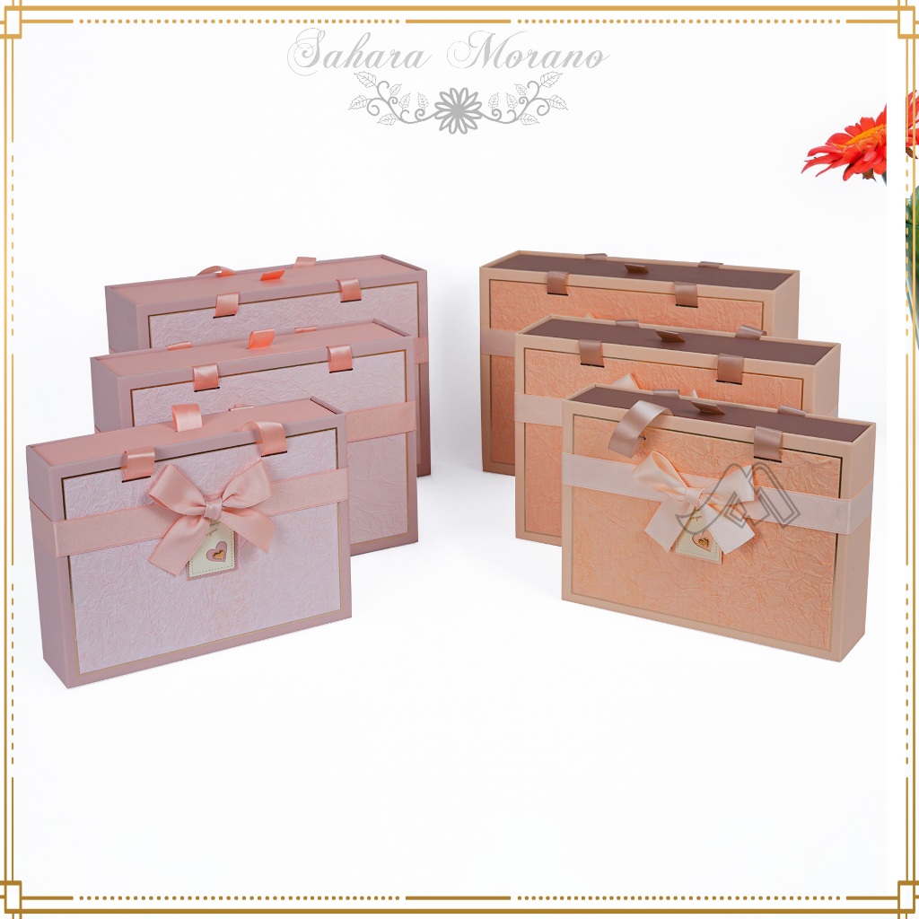 

Gift Box Pita Handle Kotak Kado Valentine Multifunction Box Box Hadiah Ulang Tahun