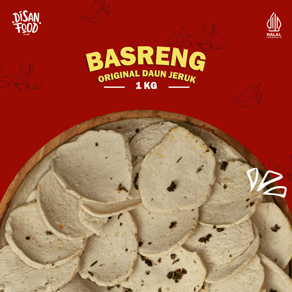 

DisanKu Keripik Basreng Original Daun Jeruk 1kg