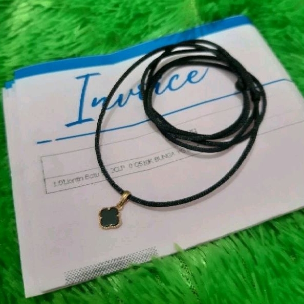 Kalung Tali Liontin Vanclieef 0,3gram Semar Nusantara