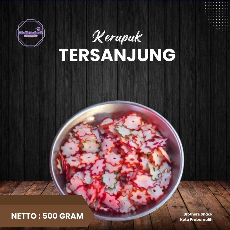 

Kerupuk Mentah Tersanjung/Bintang Seblak 500 Gram