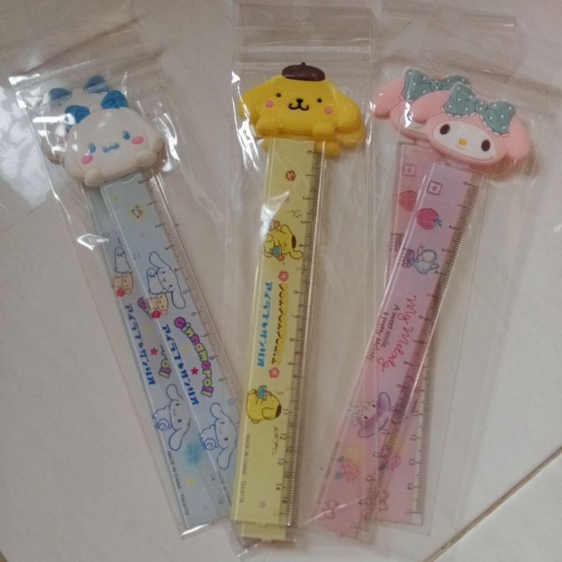 

penggaris 15cm karakter Sanrio