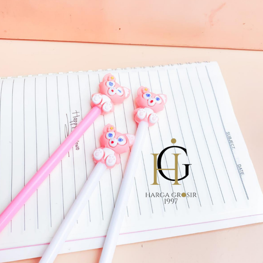 

PULPEN 1PCS GEL STELLA LOU GEMAS PENA CUTE KADO UNIK KOREA AESTHETIC COD