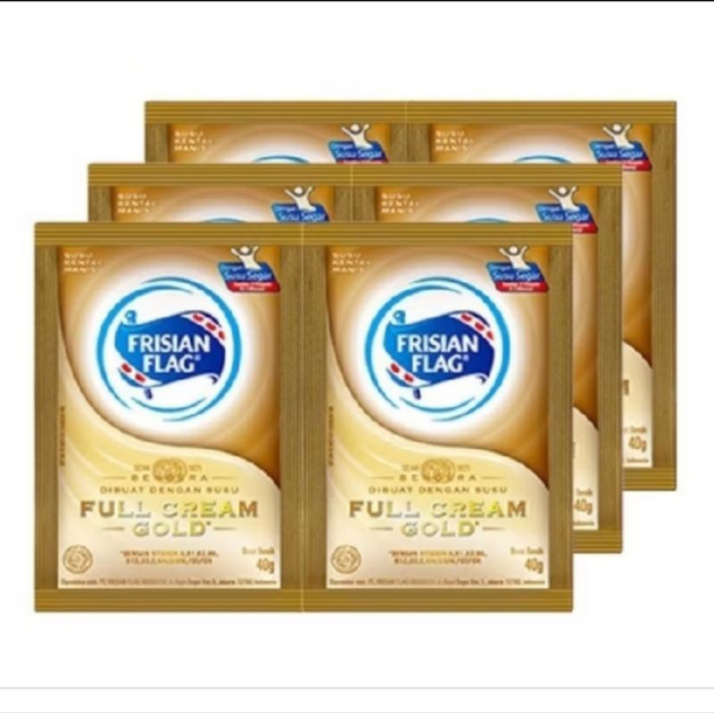 

Frisian Flag Kental Manis 38g Isi 6 Sachet All Variant-Susu Bendera All Variant