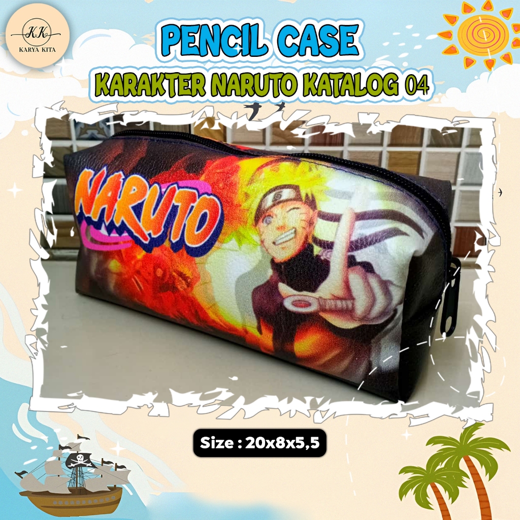 

(Samba COD) KOTAK PENSIL KARAKTER NARUTO 04