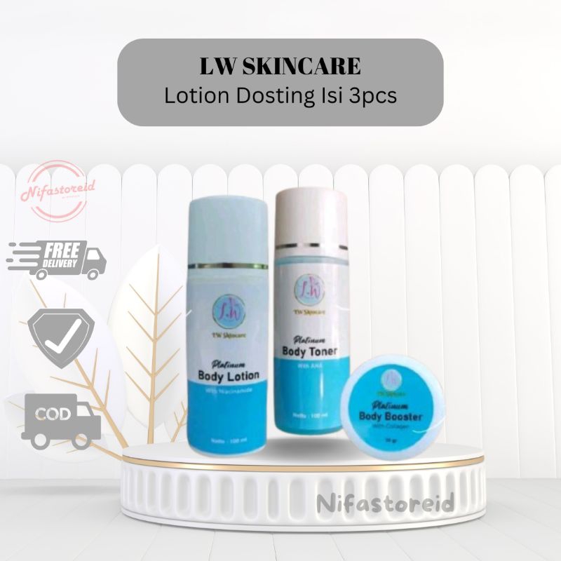 Paket Lotion Dosting BPOM LW Skincare