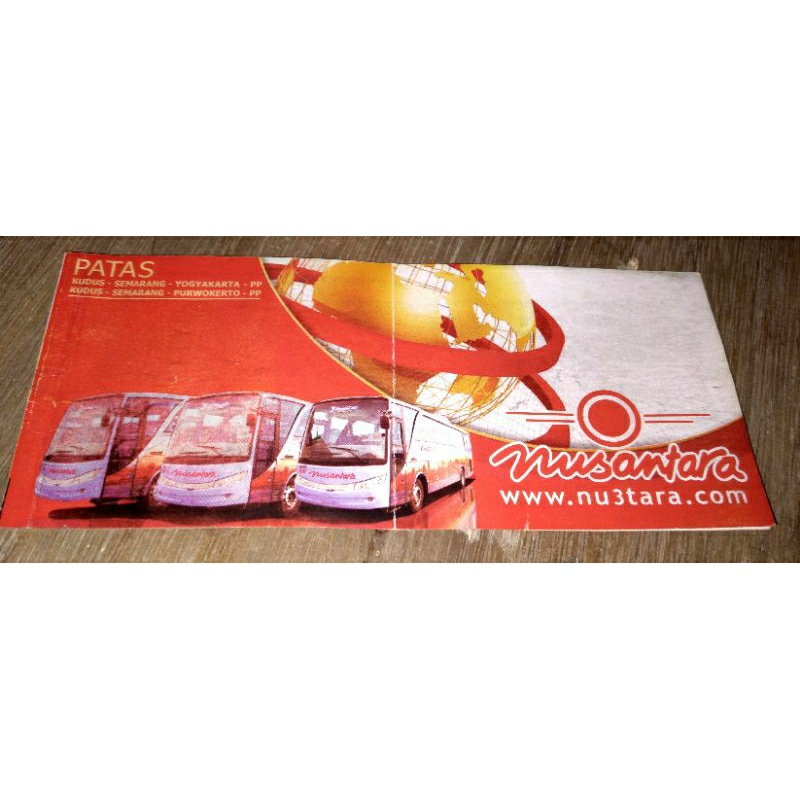 Tiket bis / bus Jadul Lawas