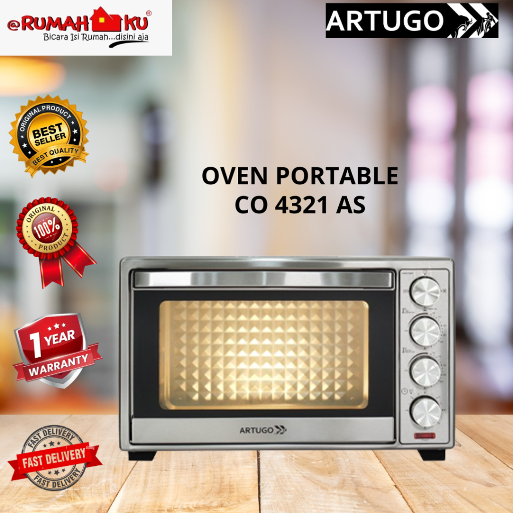 OVEN ARTUGO CO 4321 AS OVEN PORTABLE