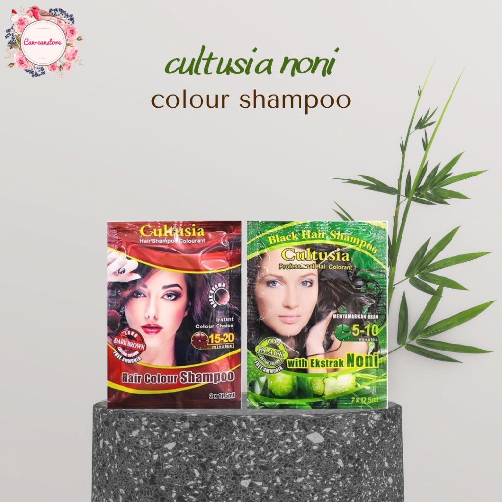 CULTUSIA SHAMPOO NONI / BLACK HAIR COLOUR SHAMPOO