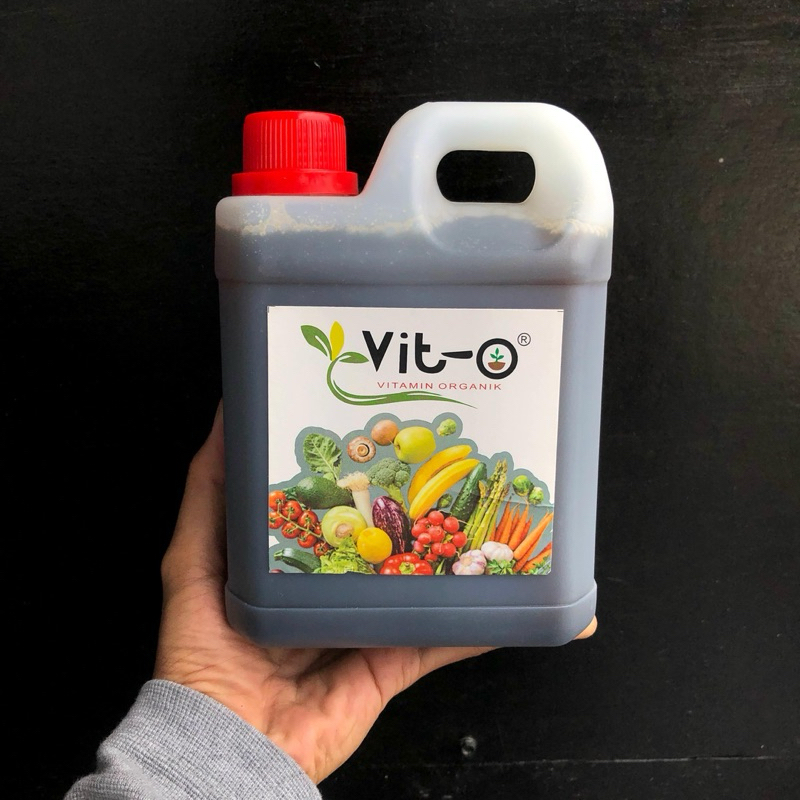 VIT O Tanaman Kemasan 1 Liter Vitamin Nutrisi Tanaman Pupuk Organik 100% Original